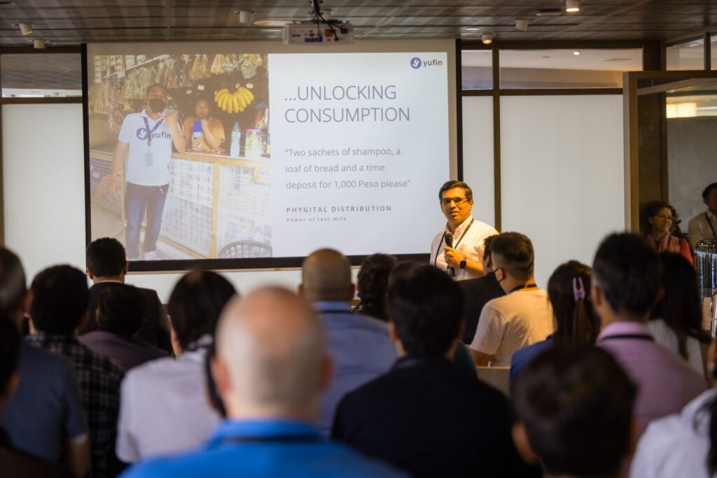 Shubhrendu, Co-Founder & CEO of yufin, at Elevandi Connect, MAS Singapore