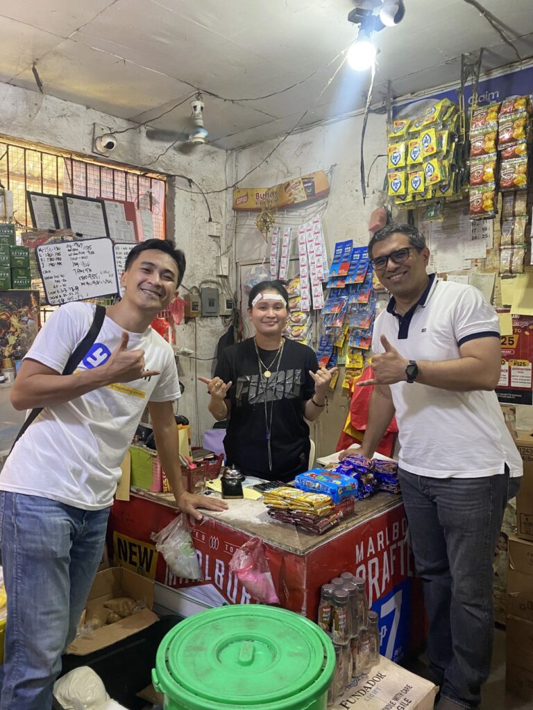 yufin team in the field with a yufin merchant