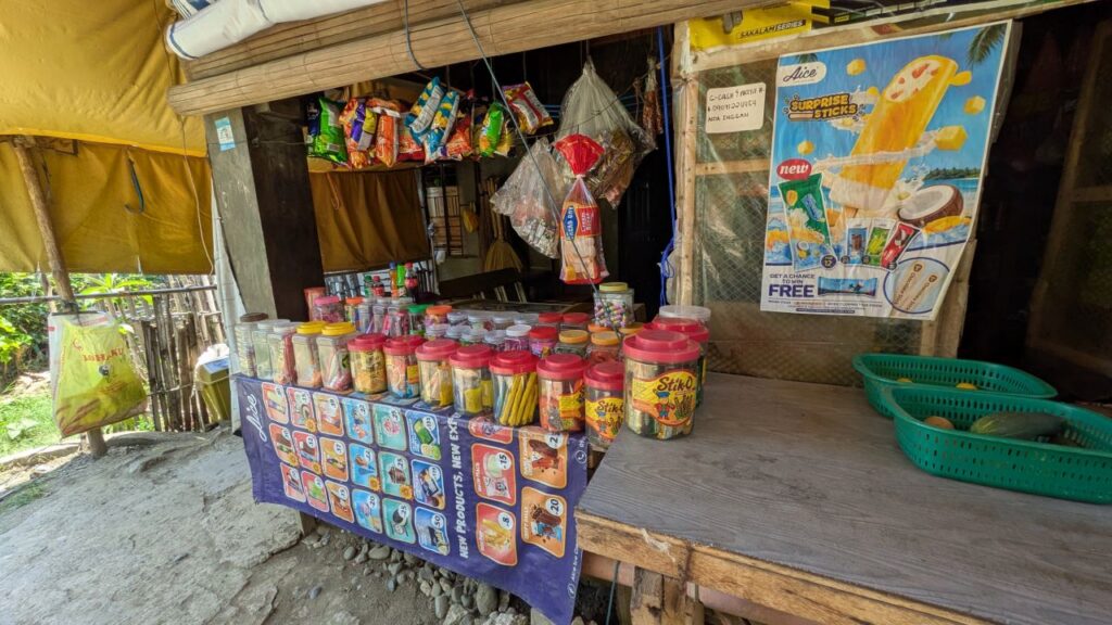 Storefront of a sari-sari store.