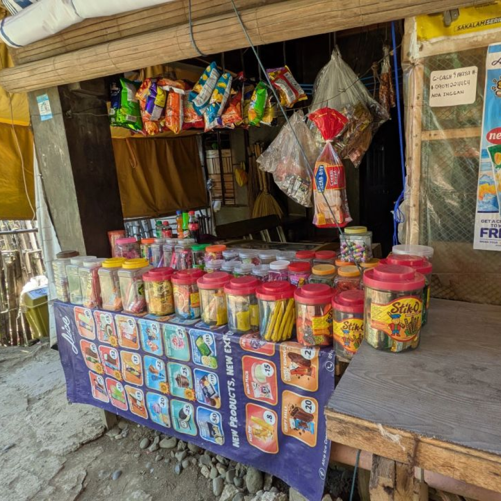 Storefront of a sari-sari store.